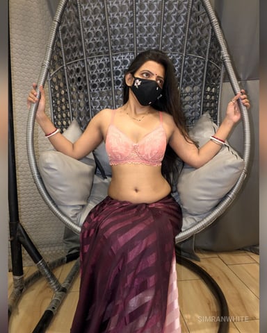 SimranWhite photo